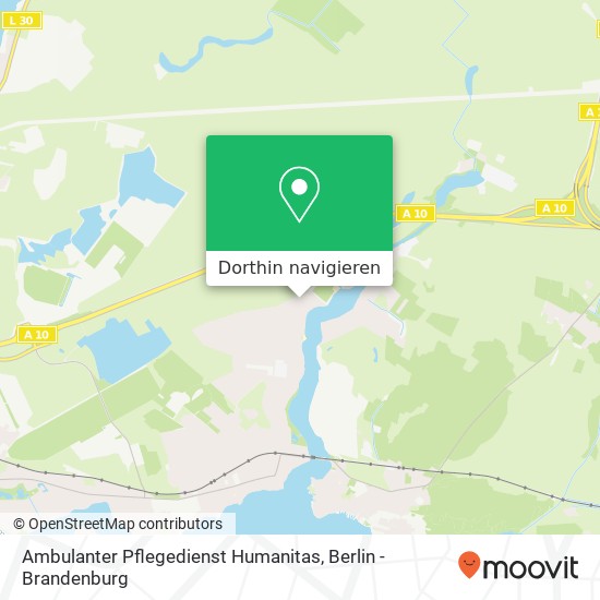 Ambulanter Pflegedienst Humanitas, Friedrich-Engels-Straße 162 Karte