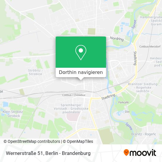 Wernerstraße 51 Karte