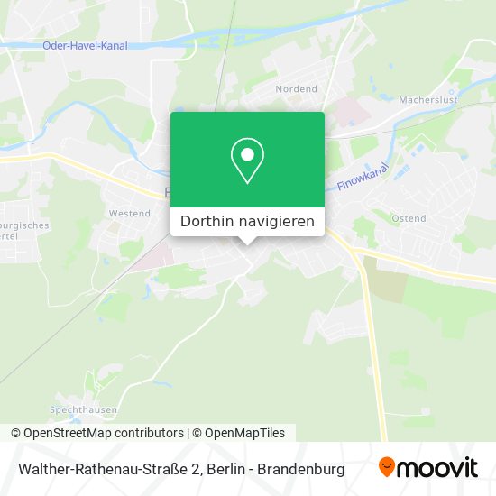 Walther-Rathenau-Straße 2 Karte