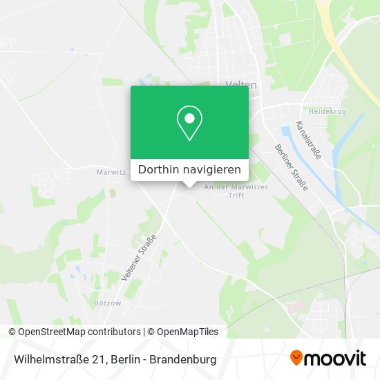 Wilhelmstraße 21 Karte