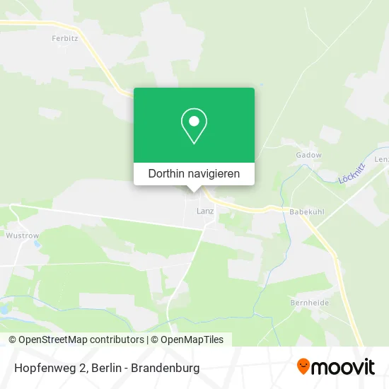 Hopfenweg 2 Karte