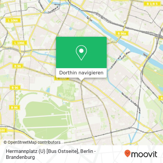 Hermannplatz (U) [Bus Ostseite] Karte