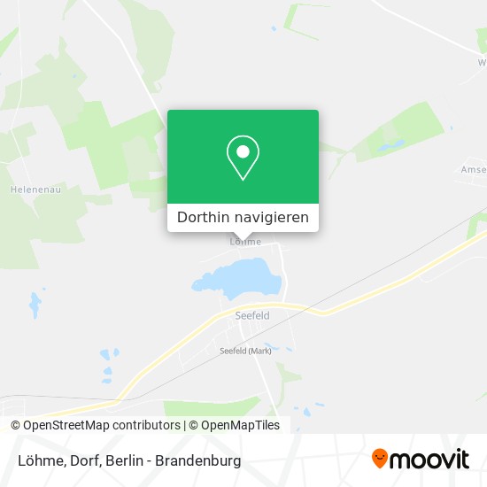 Löhme, Dorf Karte