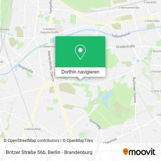 Britzer Straße 56b Karte