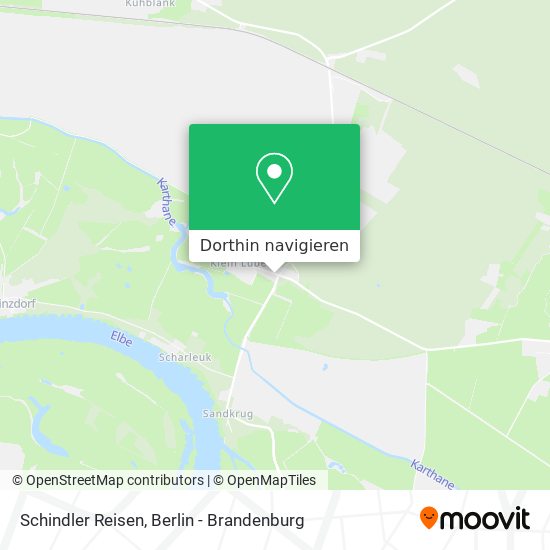 Schindler Reisen Karte