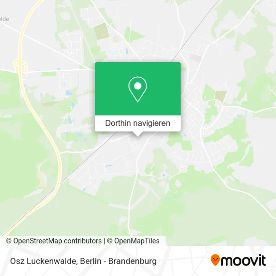 Osz Luckenwalde Karte