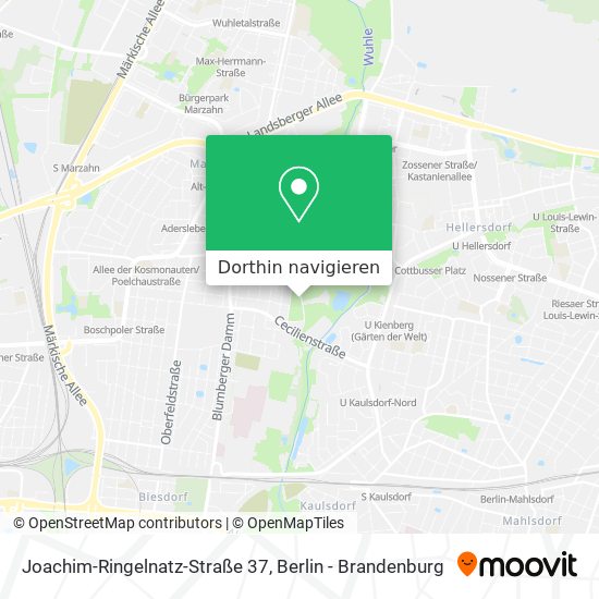 Joachim-Ringelnatz-Straße 37 Karte