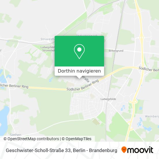 Geschwister-Scholl-Straße 33 Karte