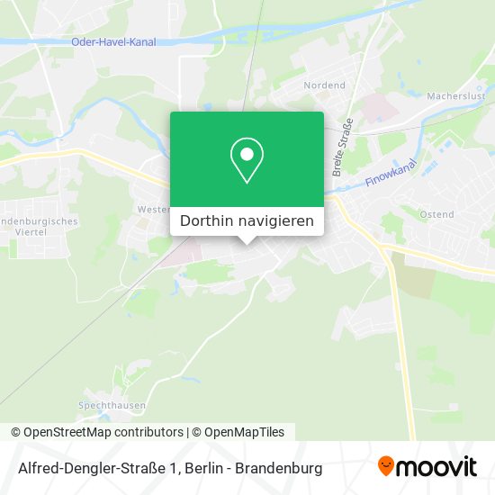 Alfred-Dengler-Straße 1 Karte