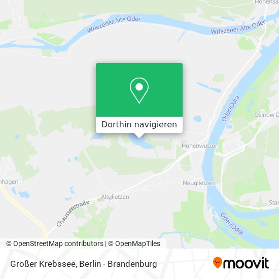 Großer Krebssee Karte
