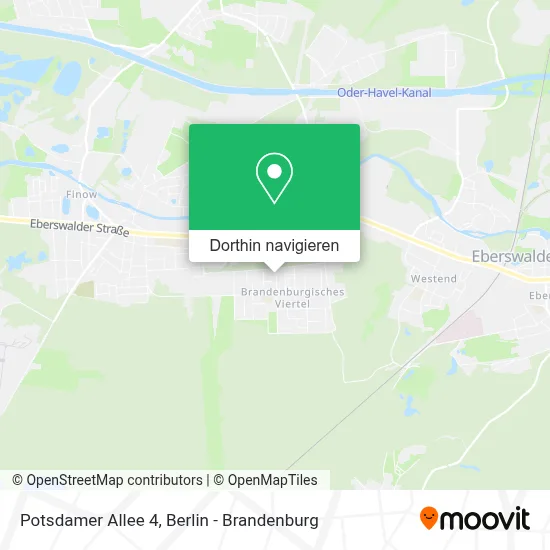 Potsdamer Allee 4 Karte