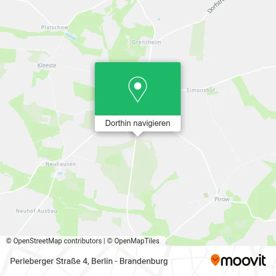 Perleberger Straße 4 Karte