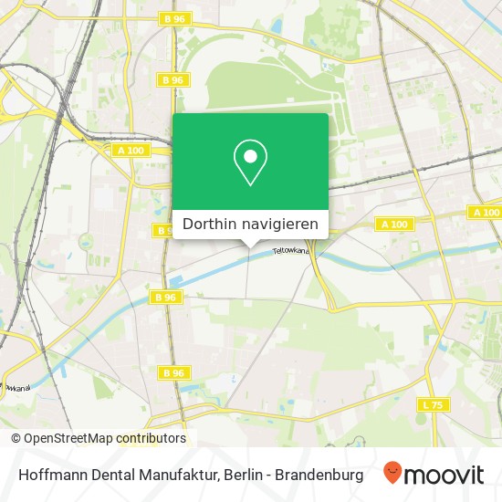 Hoffmann Dental Manufaktur, Komturstraße Karte