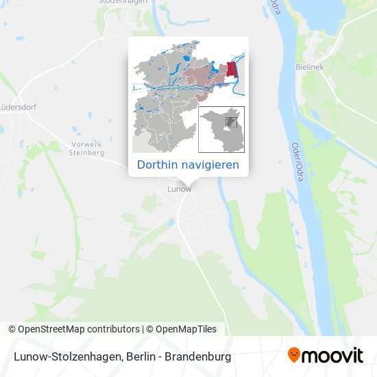 Lunow-Stolzenhagen Karte