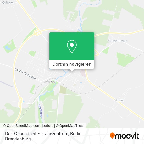 Dak-Gesundheit Servicezentrum Karte