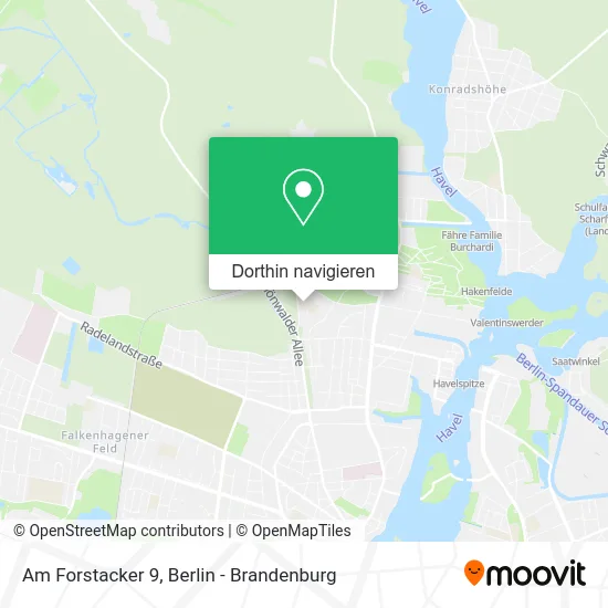 Am Forstacker 9 Karte