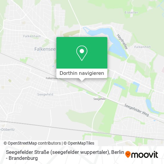 Seegefelder Straße (seegefelder wuppertaler) Karte