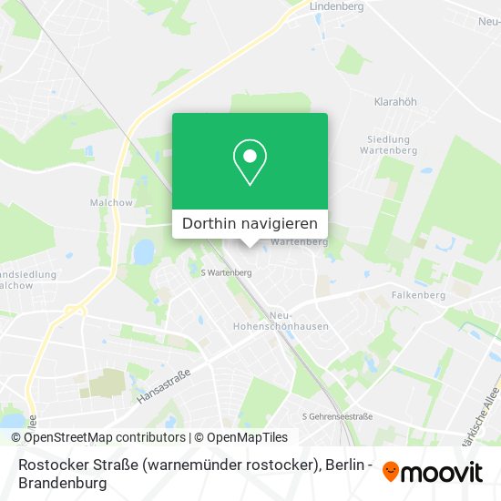Rostocker Straße (warnemünder rostocker) Karte