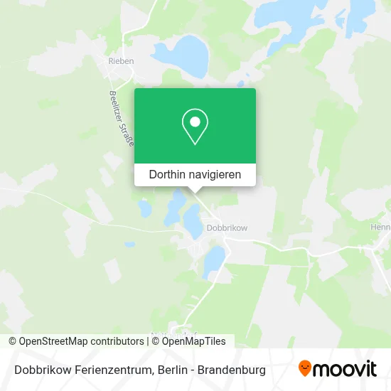 Dobbrikow Ferienzentrum Karte