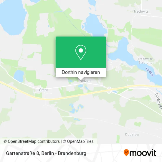 Gartenstraße 8 Karte