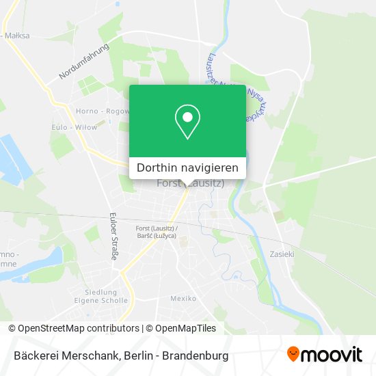 Bäckerei Merschank Karte