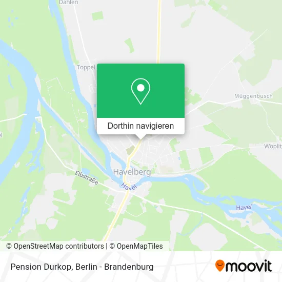 Pension Durkop Karte