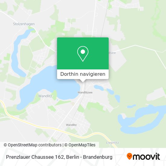 Prenzlauer Chaussee 162 Karte