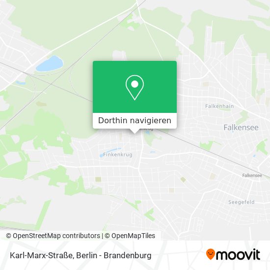 Karl-Marx-Straße Karte