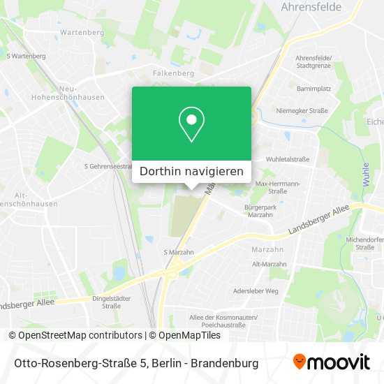 Otto-Rosenberg-Straße 5 Karte