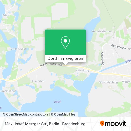 Max-Josef-Metzger-Str. Karte