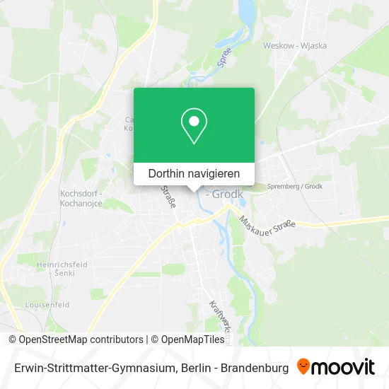 Erwin-Strittmatter-Gymnasium Karte