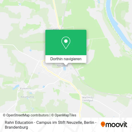 Rahn Education - Campus im Stift Neuzelle Karte