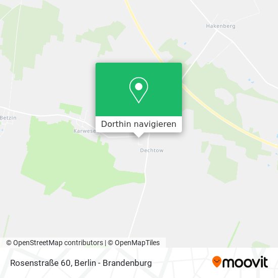 Rosenstraße 60 Karte