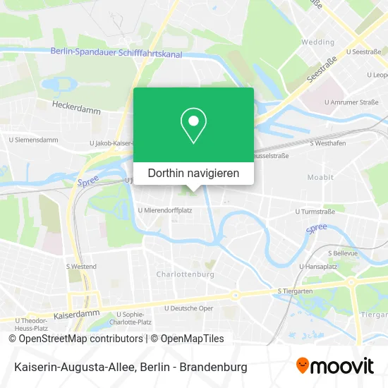 Kaiserin-Augusta-Allee Karte