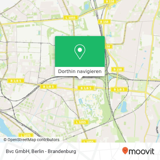 Bvc GmbH, Seddiner Straße 5 Karte