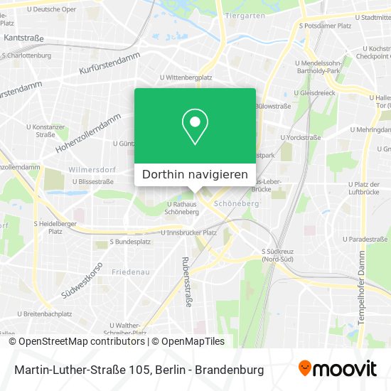 Martin-Luther-Straße 105 Karte