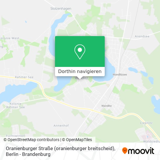 Oranienburger Straße (oranienburger breitscheid) Karte