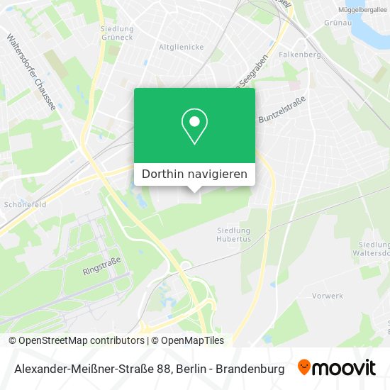 Alexander-Meißner-Straße 88 Karte