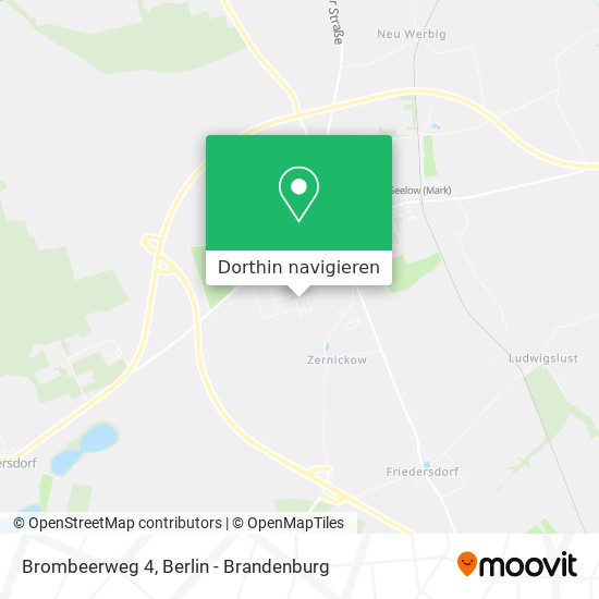 Brombeerweg 4 Karte