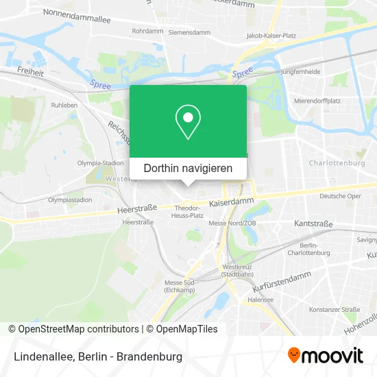 Lindenallee Karte