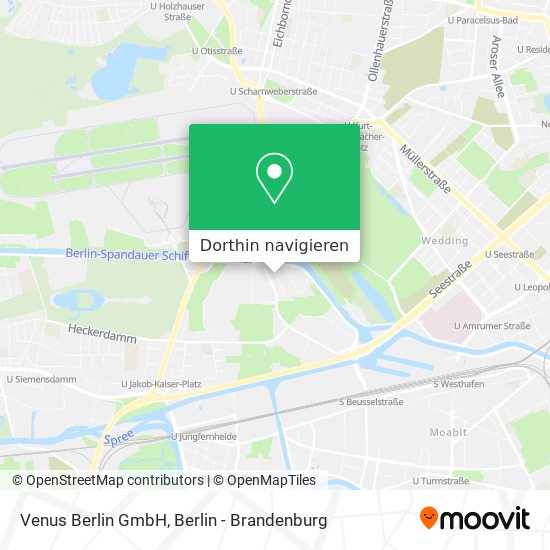 Venus Berlin GmbH Karte
