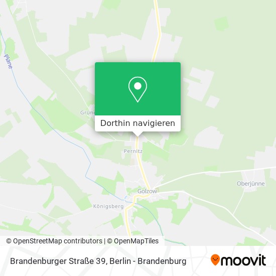 Brandenburger Straße 39 Karte