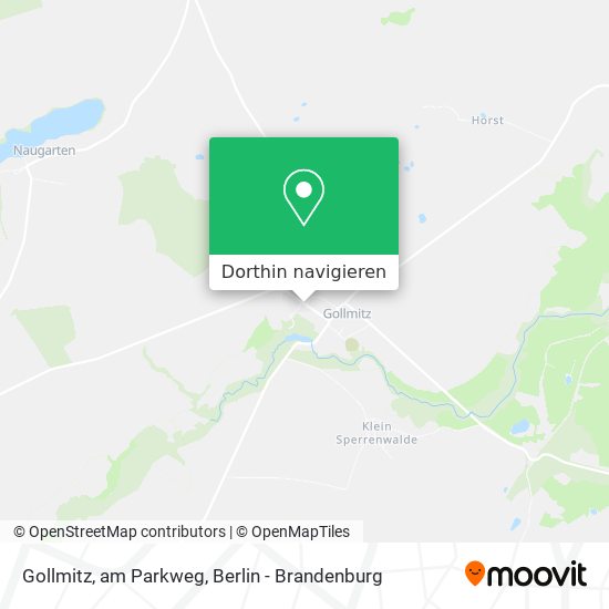 Gollmitz, am Parkweg Karte