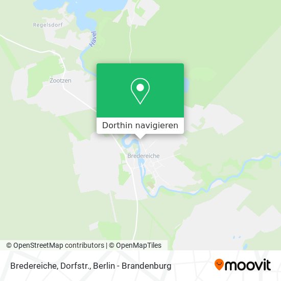 Bredereiche, Dorfstr. Karte
