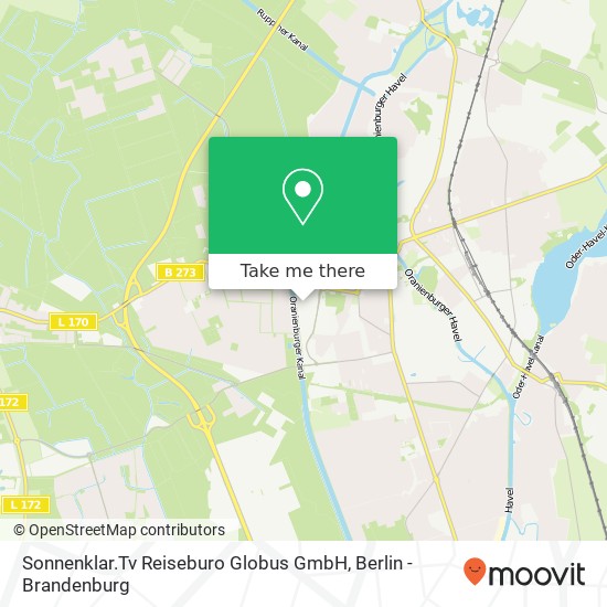Sonnenklar.Tv Reiseburo Globus GmbH Karte