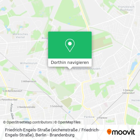 Friedrich-Engels-Straße Karte