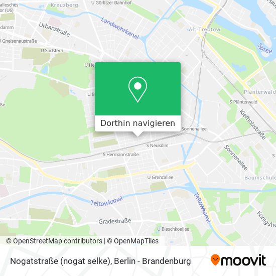 Nogatstraße (nogat selke) Karte