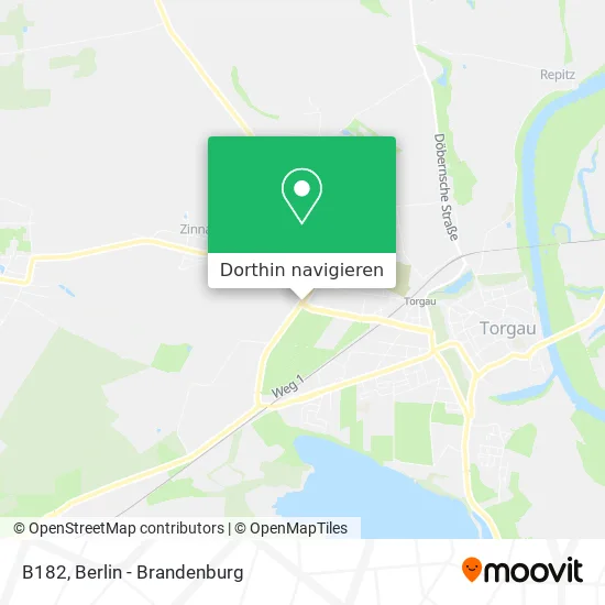 B182 Karte