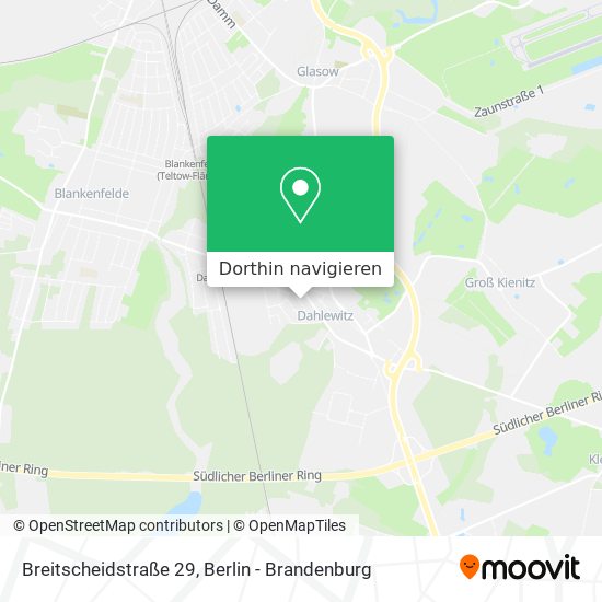 Breitscheidstraße 29 Karte