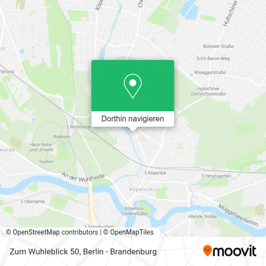 Zum Wuhleblick 50 Karte